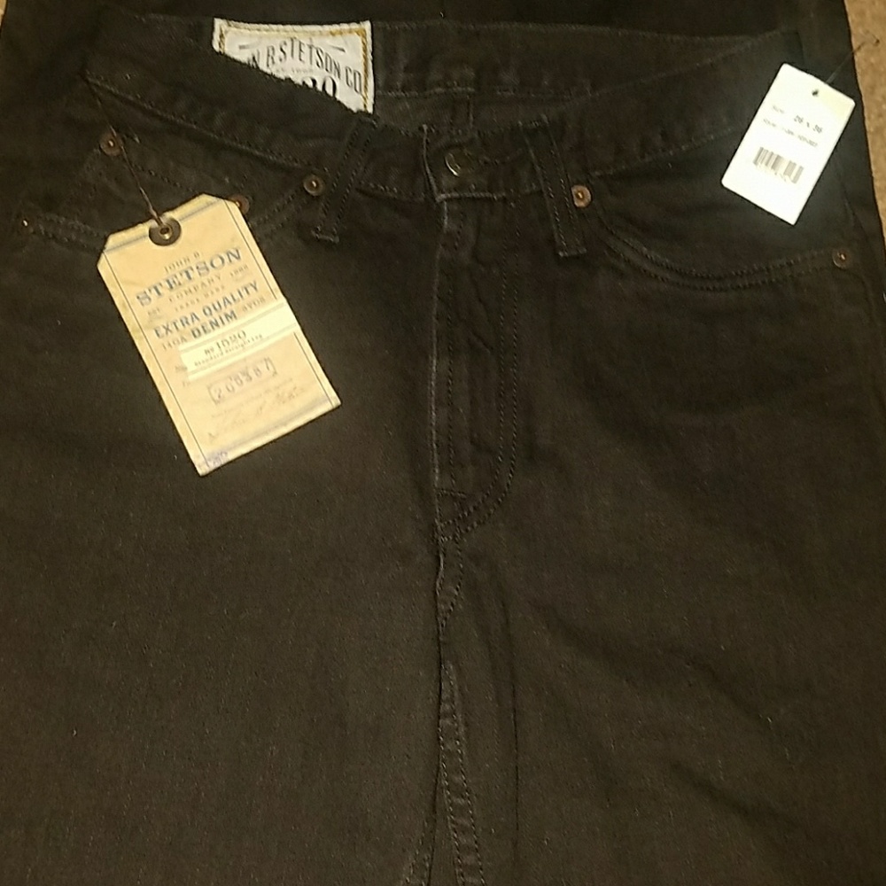 STETSON JEANS NO 1520 STRAIGHT LEG 26W 36L